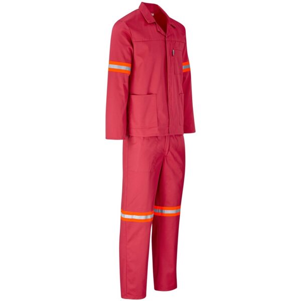 Trade Polycotton Conti - Suit Reflective Arms