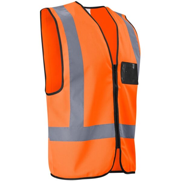 Direction En4 Hi-Viz Reflective Full Zip Vest