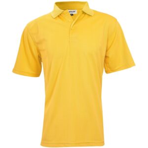 Mens Barcelona Golf Shirt - Yellow