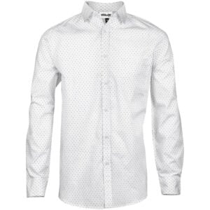 Mens Long Sleeve Duke Shirt - White