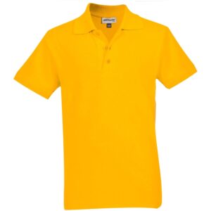 Kids Michigan Golf Shirt - Yellow
