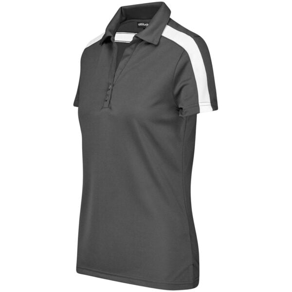 Ladies Nautilus Golf Shirt - Grey