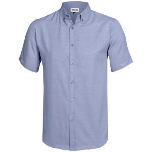 Mens Short Sleeve Nottingham Shirt - Navy