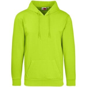 Mens Omega Hooded Sweater - Lime