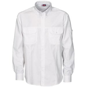 Mens Long Sleeve Phoenix Shirt - White