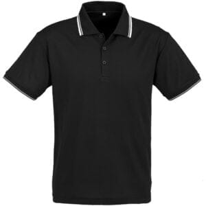 Mens Cambridge Golf Shirt - Black