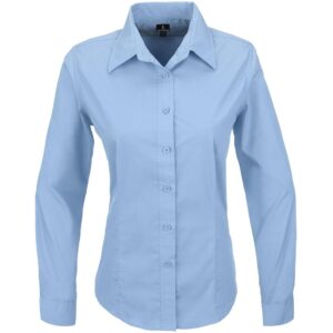 Ladies Long Sleeve Preston Shirt - Blue