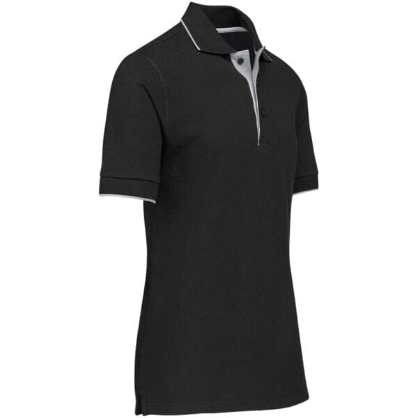 Mens Wentworth Golf Shirt - Black