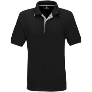 Mens Wentworth Golf Shirt - Black
