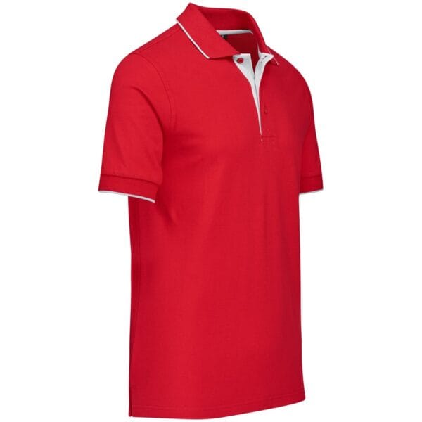 Mens Wentworth Golf Shirt - Red