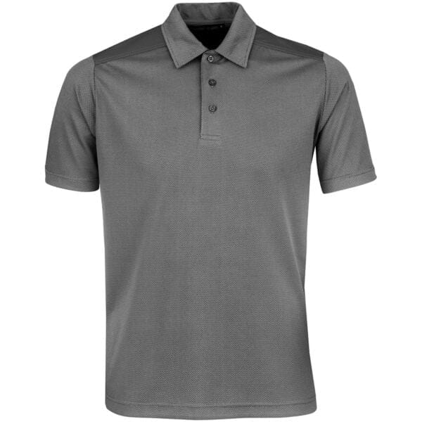 Mens Sterling Ridge Golf Shirt - Grey