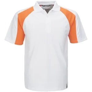 Mens Grandslam Golf Shirt - Orange