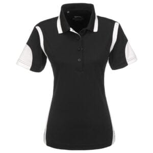 Ladies Genesis Golf Shirt - Black